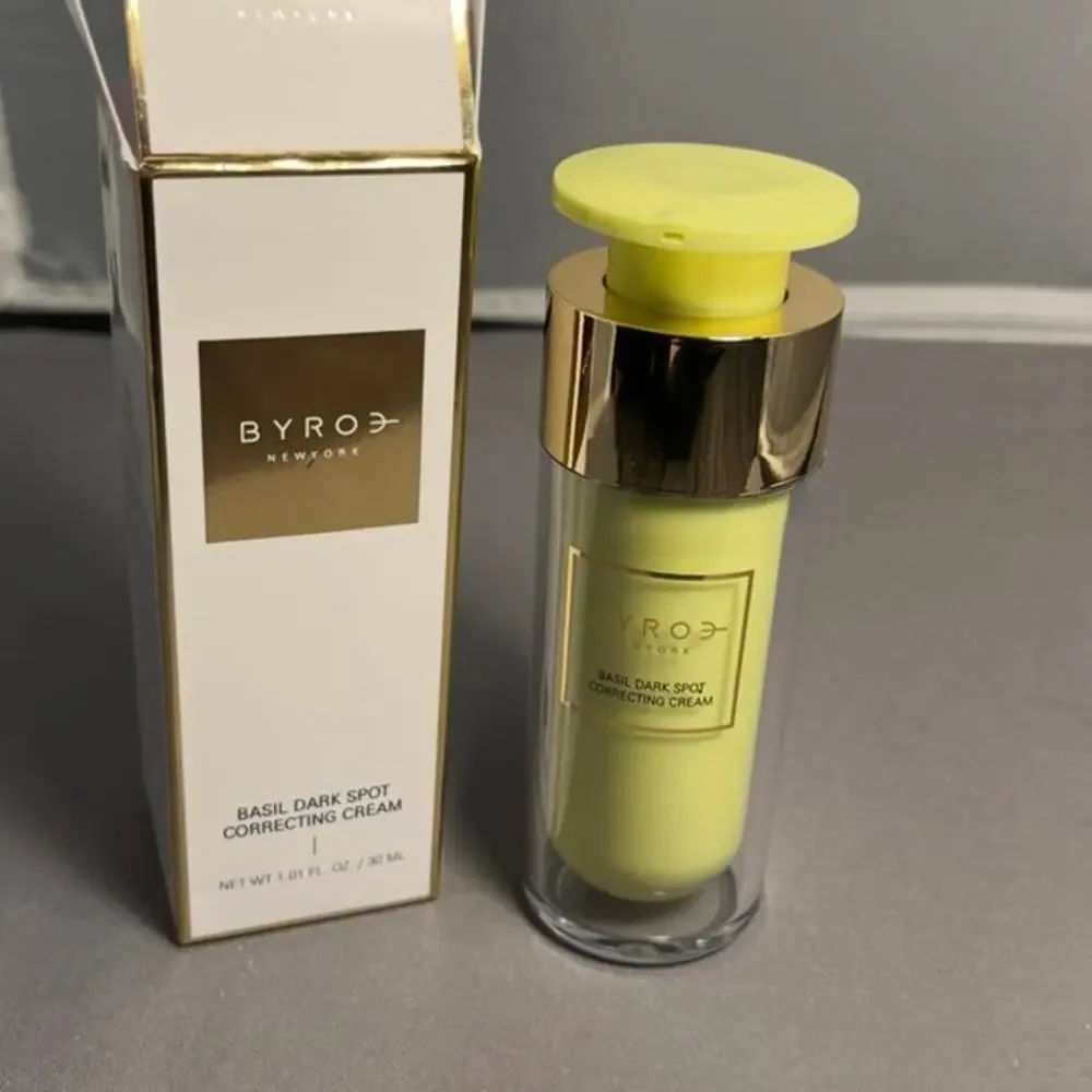 BYROE Basil Dark Spot Corrector Cream Brighten Soothe Blemish Minimize Pores New